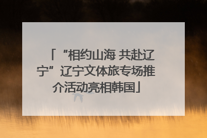 “相约山海 共赴辽宁”辽宁文体旅专场推介活动亮相韩国