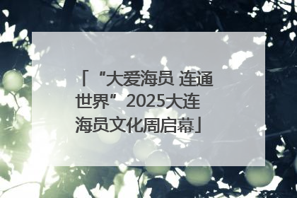 “大爱海员 连通世界”2025大连海员文化周启幕