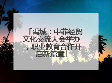 禹城：中菲经贸文化交流大会举办，职业教育合作开启新篇章