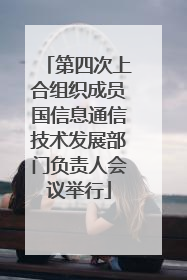 第四次上合组织成员国信息通信技术发展部门负责人会议举行
