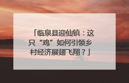 临泉县迎仙镇：这只“鸡”如何引领乡村经济展翅飞翔？