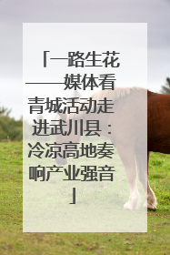 一路生花——媒体看青城活动走进武川县：冷凉高地奏响产业强音