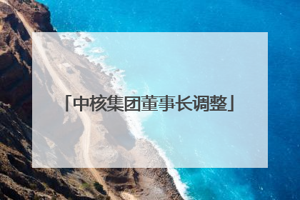 中核集团董事长调整