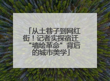 从土巷子到网红街！记者实探宿迁“墙绘革命”背后的城市美学