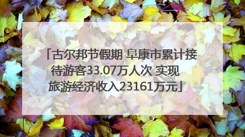 古尔邦节假期 阜康市累计接待游客33.07万人次 实现旅游经济收入23161万元