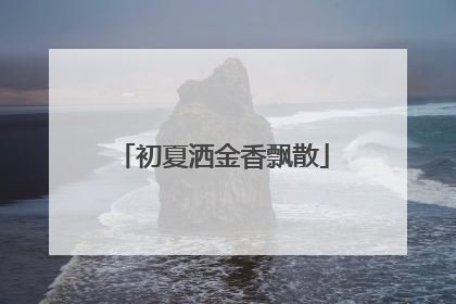 初夏洒金香飘散