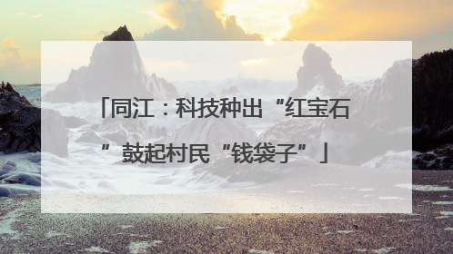 同江：科技种出“红宝石”鼓起村民“钱袋子”