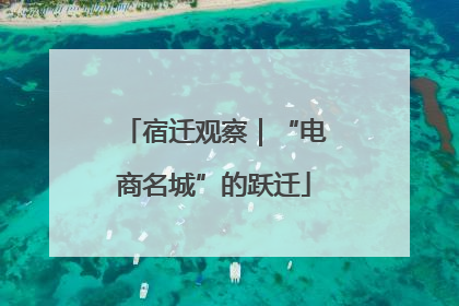 宿迁观察｜“电商名城”的跃迁