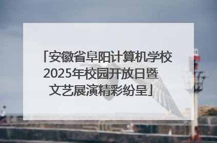 安徽省阜阳计算机学校2025年校园开放日暨文艺展演精彩纷呈