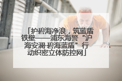 护碧海净浪，筑蓝盾铁壁——浦东海警“沪海安澜·碧海蓝盾”行动织密立体防控网