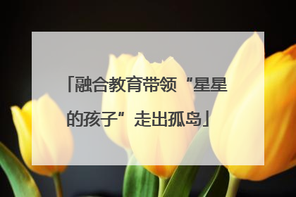 融合教育带领“星星的孩子”走出孤岛