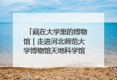 藏在大学里的博物馆｜走进河北师范大学博物馆天地科学馆：在校园里赴一场“宇宙之约”