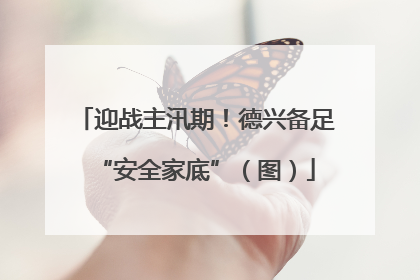迎战主汛期！德兴备足“安全家底”（图）