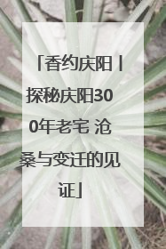 香约庆阳丨探秘庆阳300年老宅 沧桑与变迁的见证