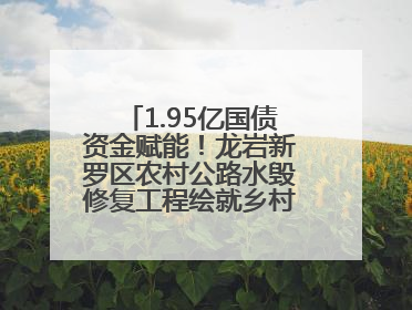 1.95亿国债资金赋能！龙岩新罗区农村公路水毁修复工程绘就乡村振兴新通途