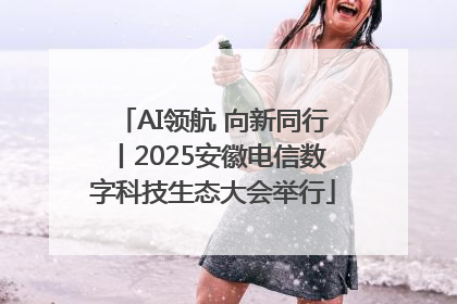 AI领航 向新同行丨2025安徽电信数字科技生态大会举行
